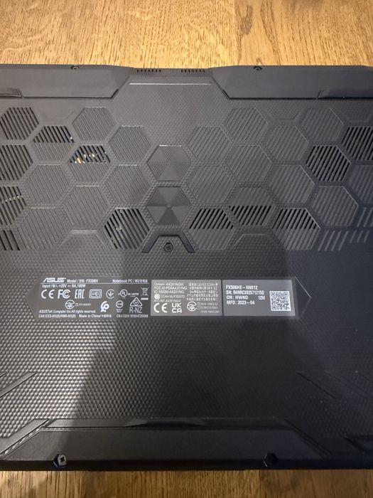 Ноутбук Asus TUF Gaming f15