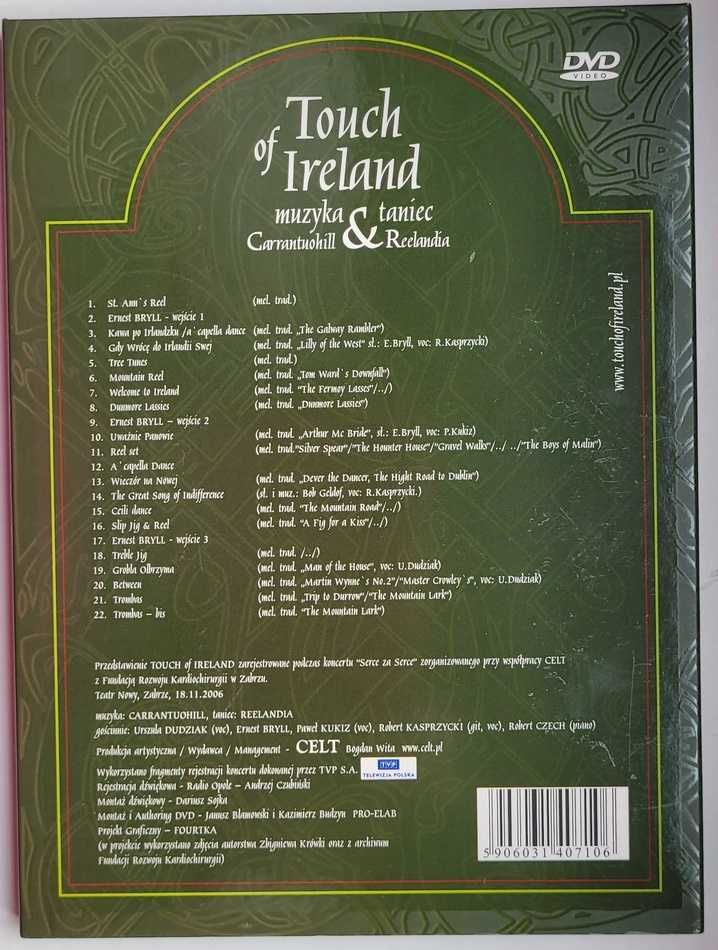 Carrantouhill: Touch & Ireland DVD muzyka i taniec