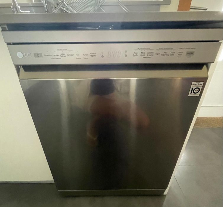 Máquina de Lavar Loiça LG Quadwash DF325FPS - como nova
