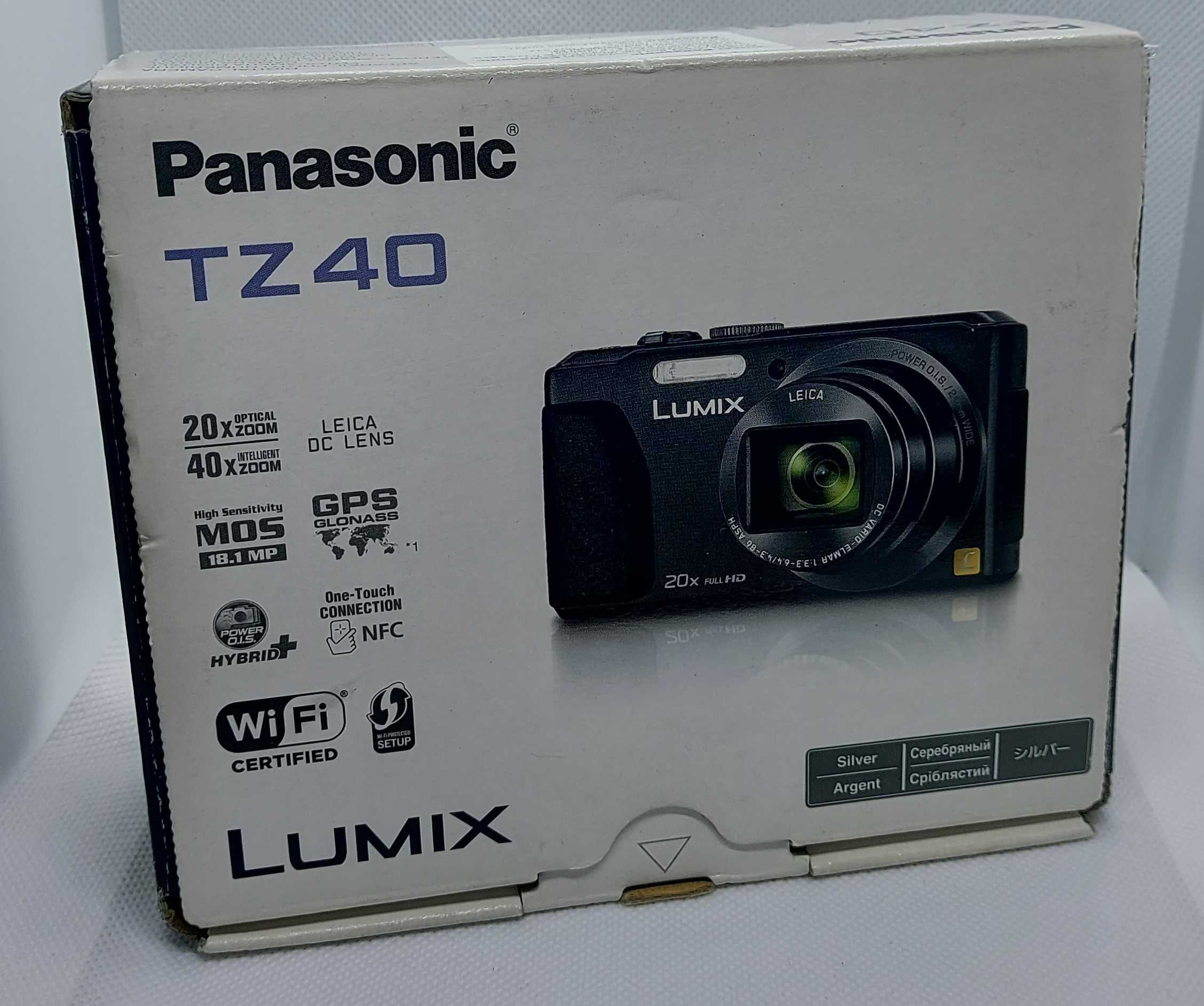 Aparat Panasonic Lumix TZ40 z wifi