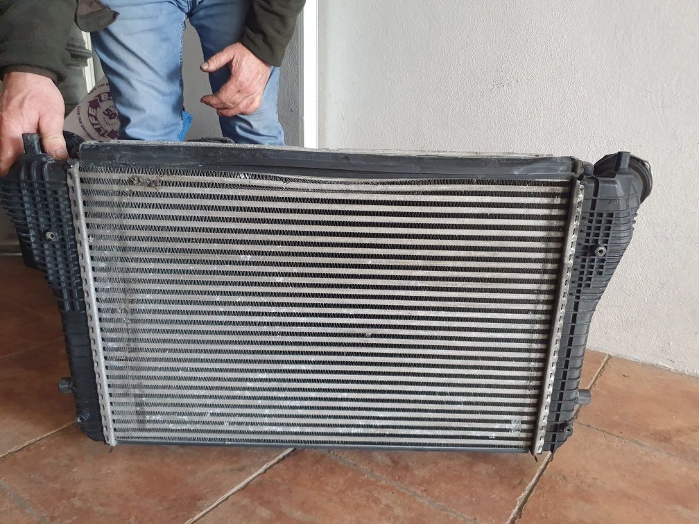 Radiador de água e radiador intercooler