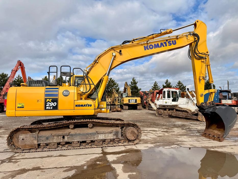 Komatsu koparka gąsienicowa PC290NLC-10 centralne smarowanie, 2017, Import Niemcy
