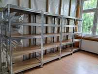 Regał metalowy Form 180 x 90 x 45 cm 5 półek 250 kg ocynk