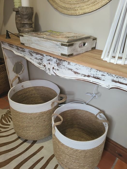 consola, mesa, aparador, corredor, rustico