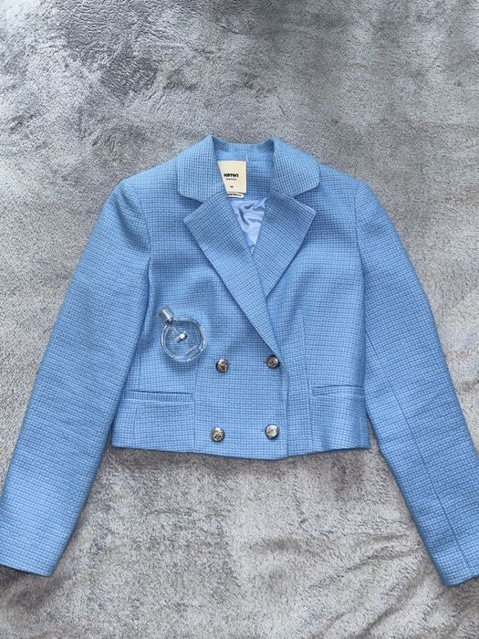 Піджак КОТОН блакитний