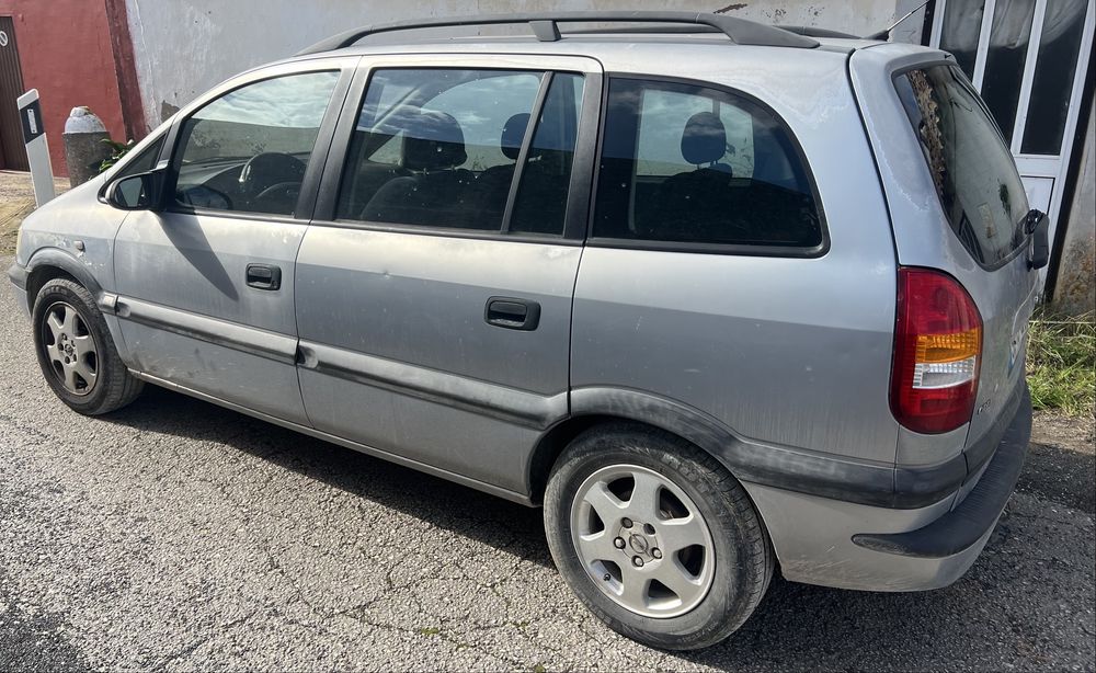 Opel zafira 2000 gpl com 7 lugares / economical minivan with 7 seats