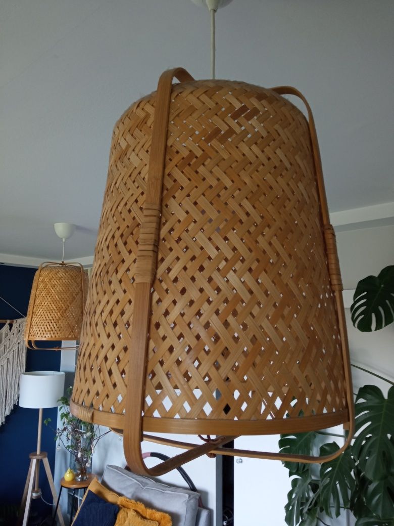 Lampa sufitowa Ikea KNIXHULT bambus