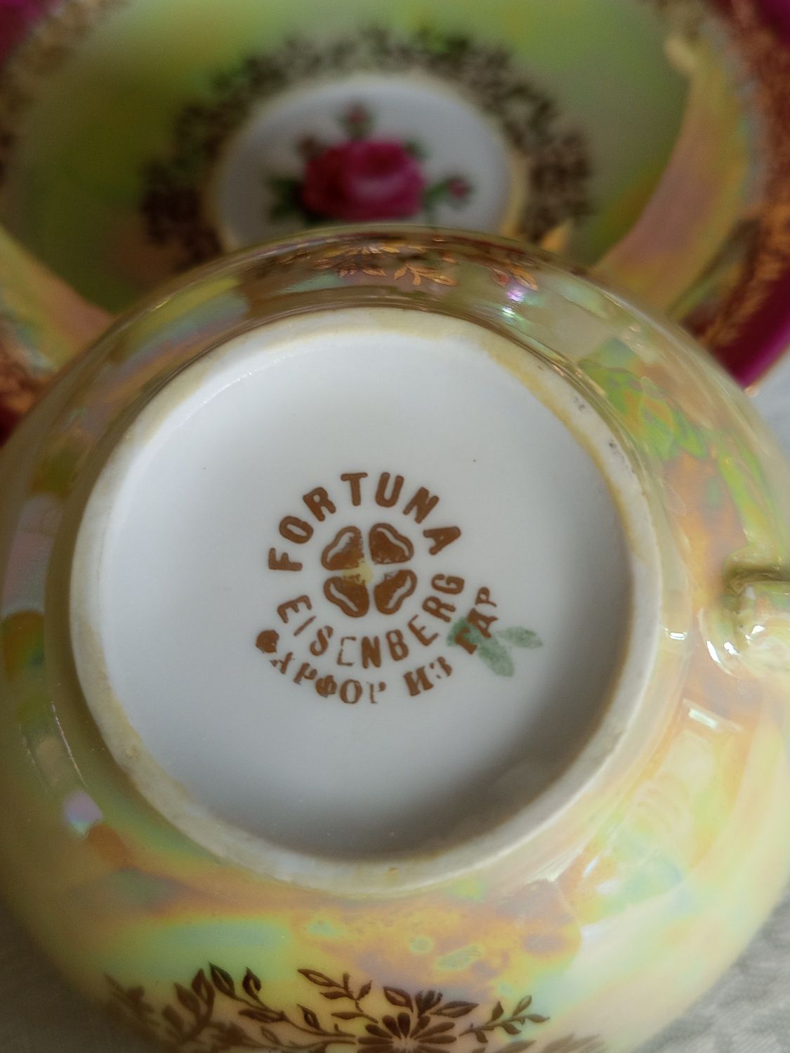 Serwis kawowy z porcelany Fortuna Eisenberg