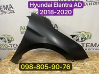 Крило Hyundai Elantra AD 2018-2020 крила Елантра АД рестайл