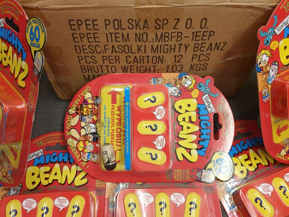 Fasolki Mighty beanz 10 blistrow