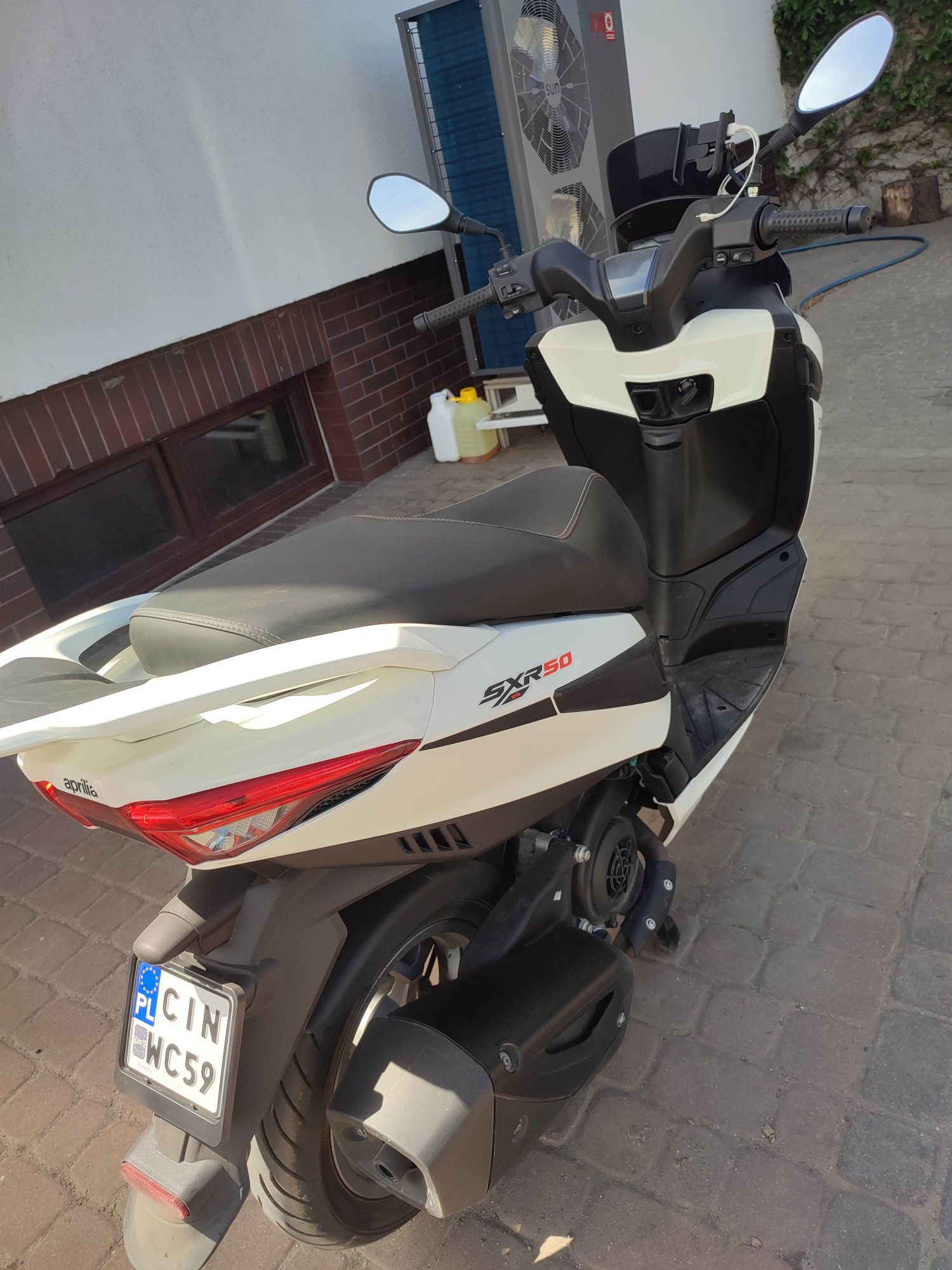 Aprilia sxr 23r na gwarancji po pierwszym płatnym przeglądzie