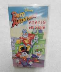 Cassete VHS Duck Tales - Robots em Fuga