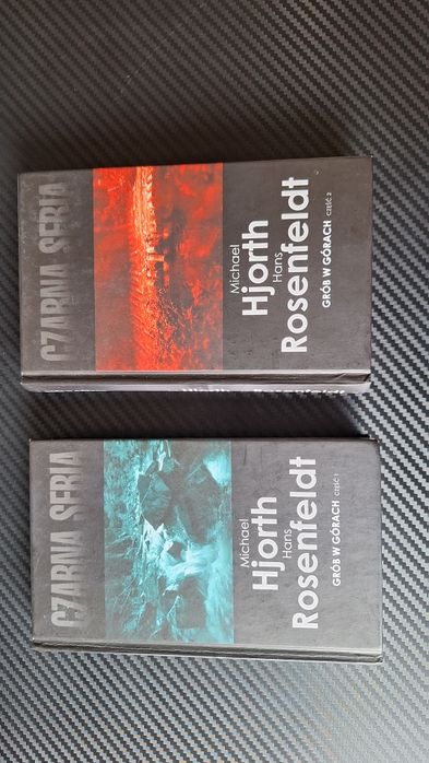 Michael Hjorth Hans Rosenfeldt - Grób w górach Część 1 i 2 czarna seri