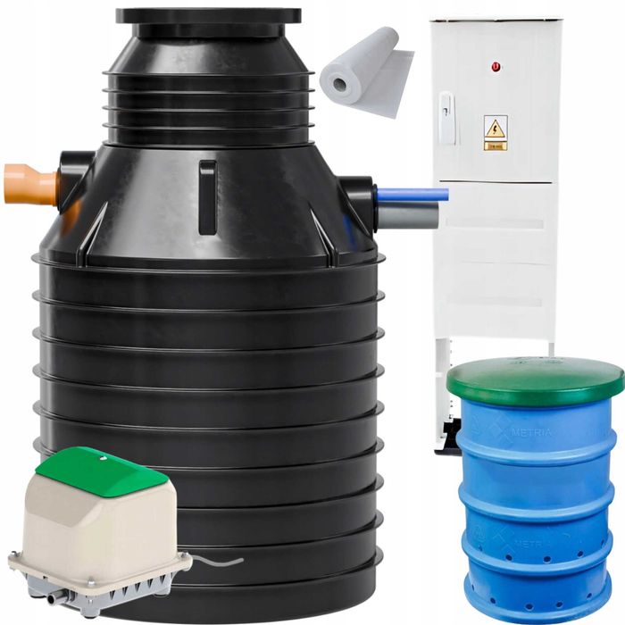 Oczyszczalnia Ścieków Przydomowa Różne pojemności Zestawy MarsePlast