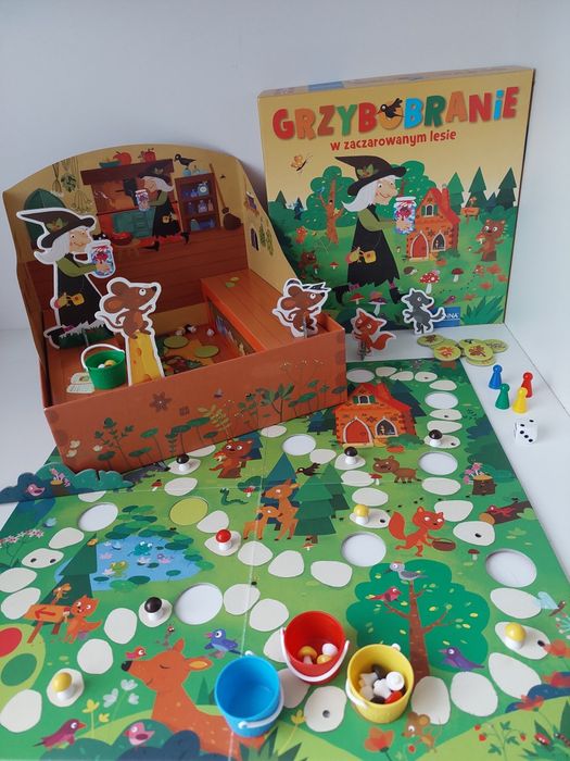 Gra planszowa Grzybobranie - w zaczarowanym lesie