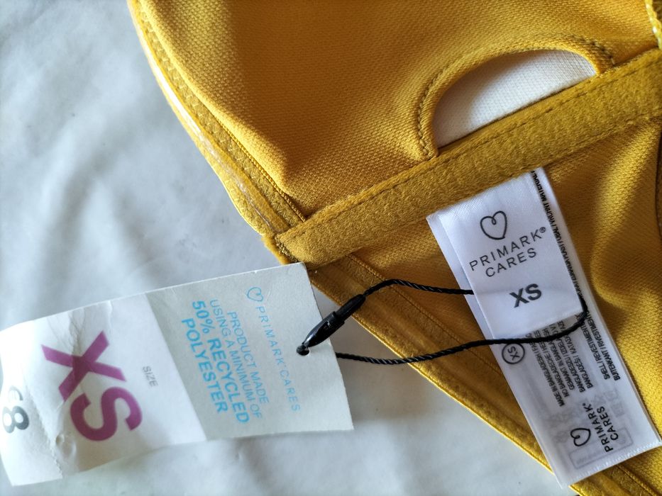 Sutien bikini caicai mostada primark