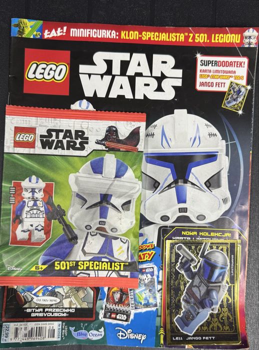 magazyn LEGO® Star Wars, numer 8/2024, wraz z dodatkami