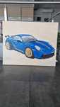 Obraz Porsche GT3 120cm x 90cm  z certyfikatem