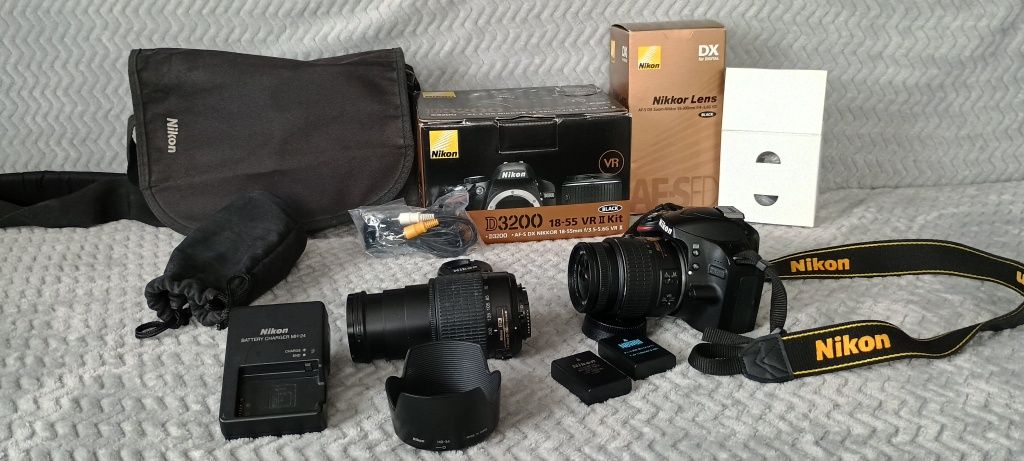 Nikon D3200 lustrzanka