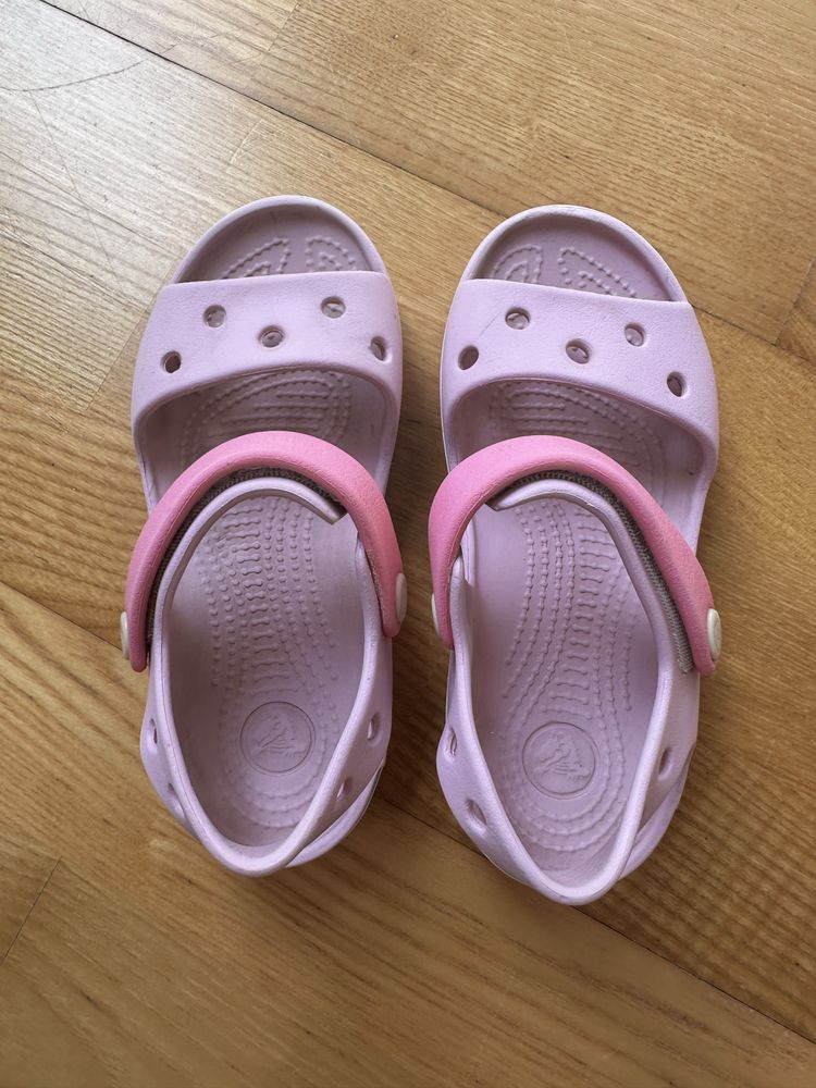 Crocs różowe dziewczynka c11 rozmiar 28-29