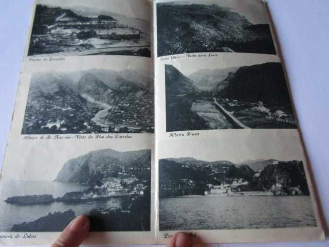 Rara brochura turistica muito antiga Madeira Funchal