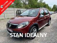 Dacia Sandero Stepway 1.6 Klima Alu El szyby Central Zamek BEz Rdzy Stan BDB Bezwypadk Opłac