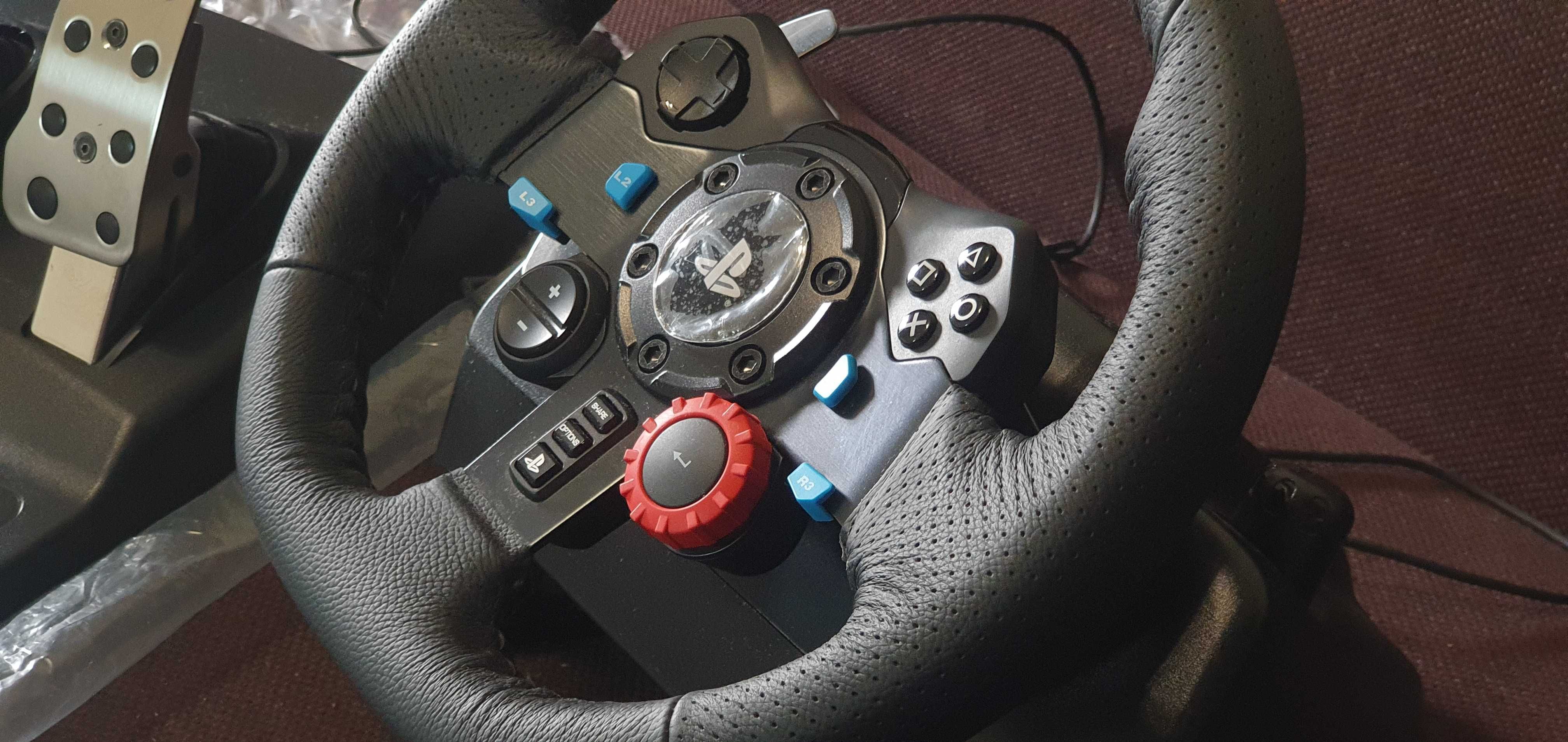 Logitech G29 Driving Force та педалі + перемикач швидкостей Sich