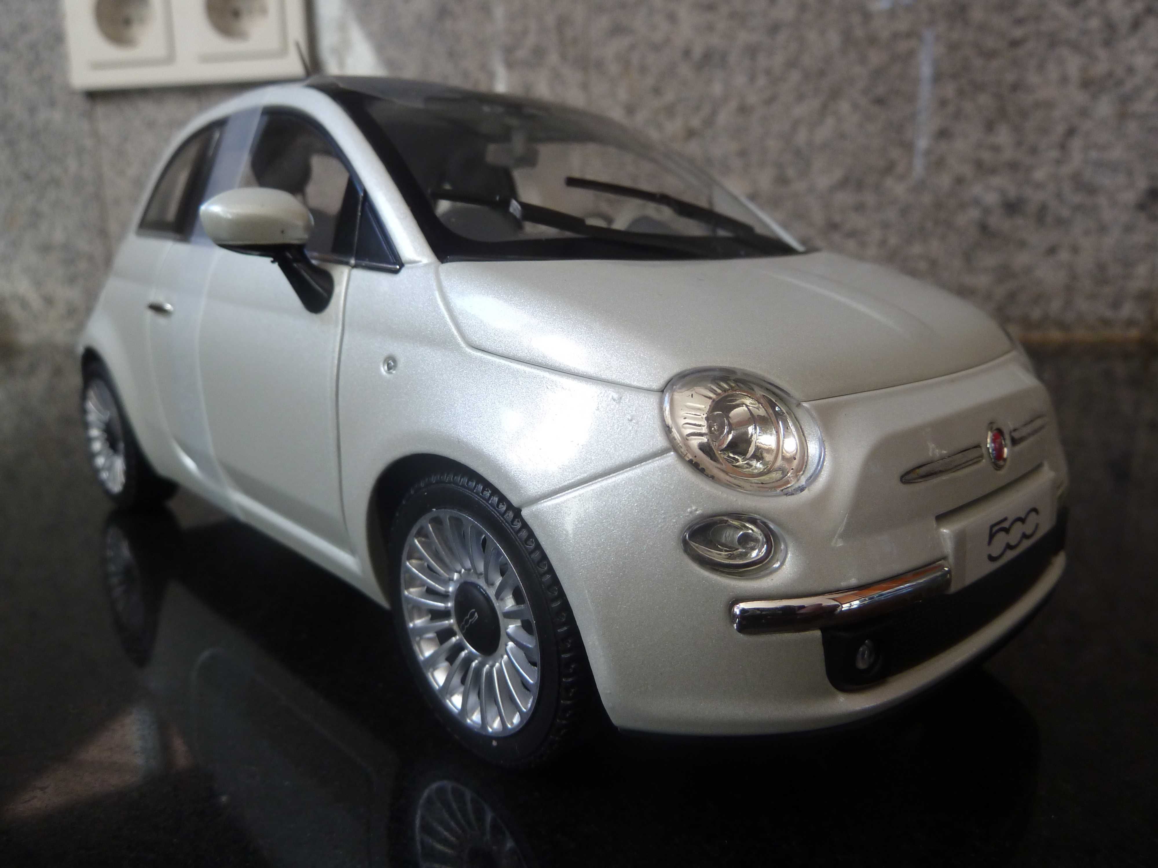 1:18 Norev, Fiat Nuova 500, AutoArt, Minichamps