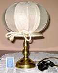 Mosiężna lampa p98