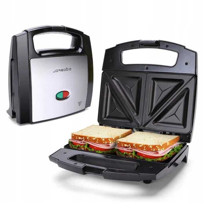 Opiekacz toster czarny 800 W AIGOSTAR
