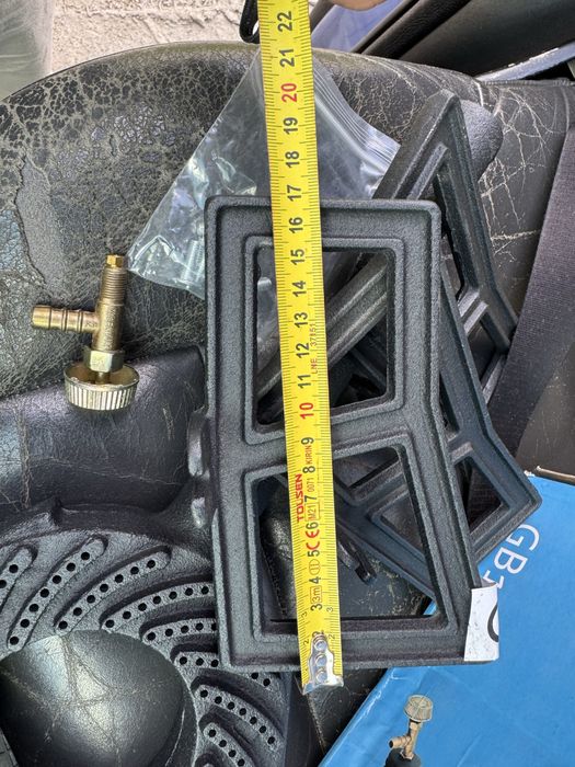 Газова чавунна горелка таганок 5,5кВт конфорка для кемпінгу ресторана