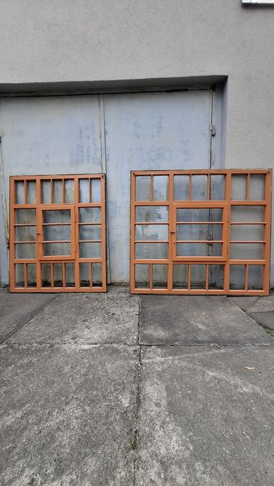 Okna drewniane ze szprosami