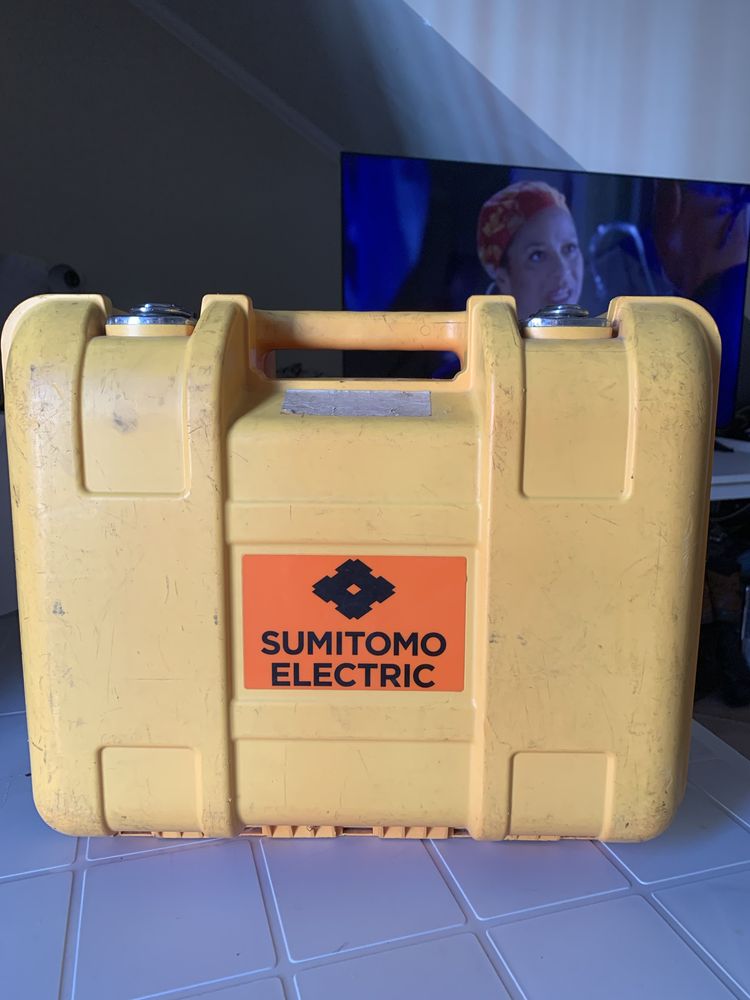 Maquina de fusão sumitomo fibra optica