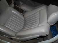 Wnętrze fotele kanapa boczki mercedes W126 se 2 seria skóra beż