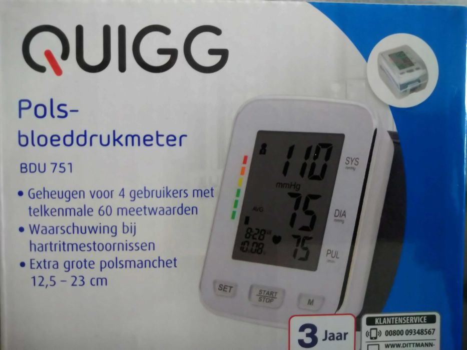 Ciśnieniomierz nadgarstkowy