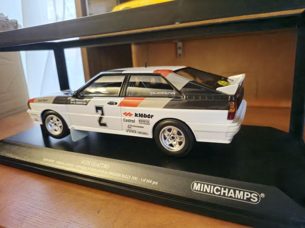 Model Audi Quattro, 1/18, Minichamps