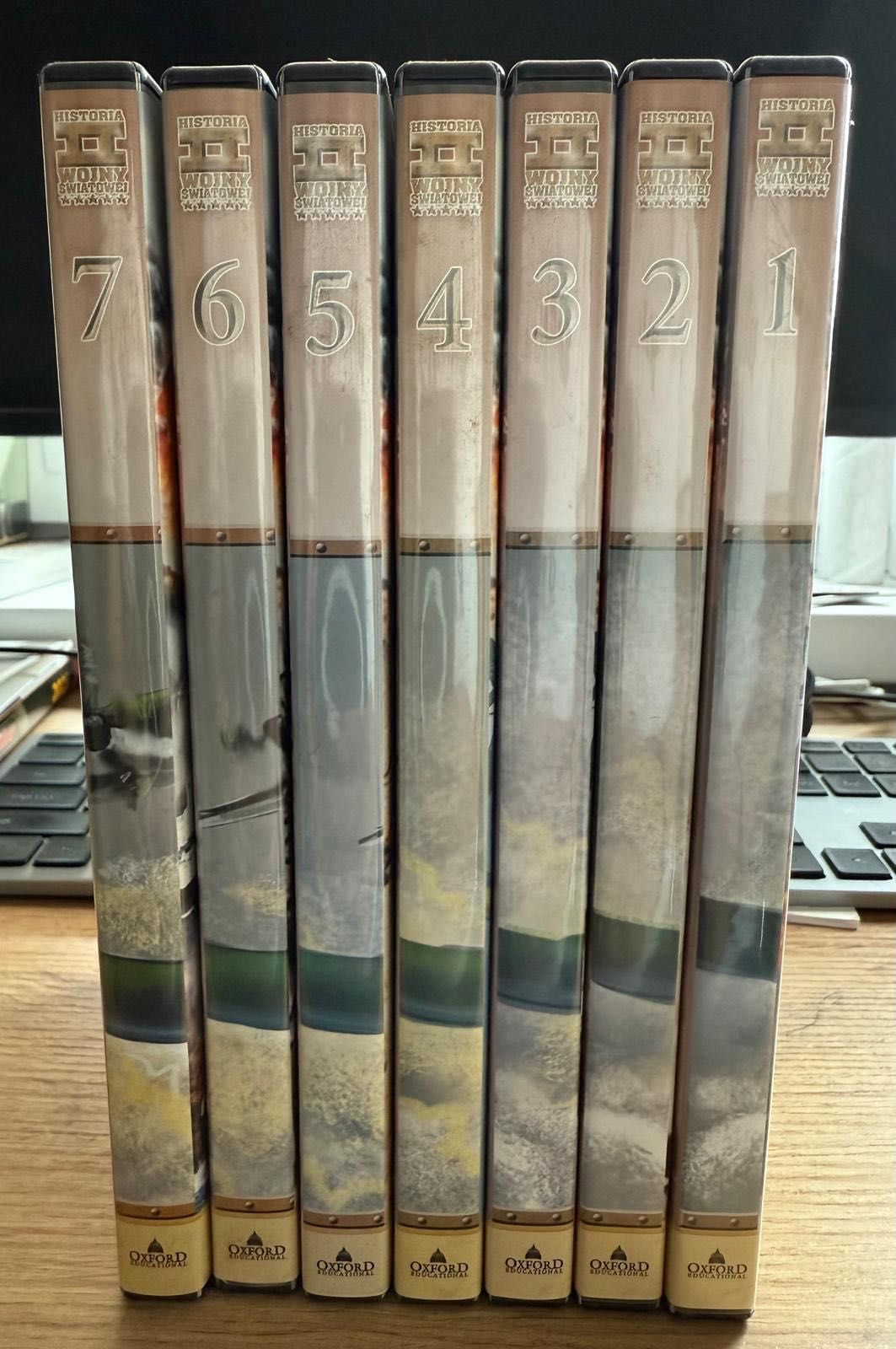 Historia II wojny światowej DVD pierwsze 7 odcinków 1-7