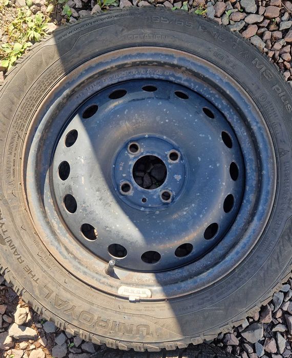 Felgi stalowe Renault 4x100 5,5Jx15 ET43 Kpl.