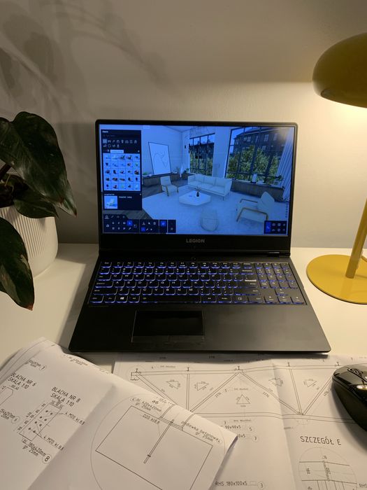 Laptop Lenovo Legion stacja graficzna I7 32GB ram TANIO gratis mysz A4