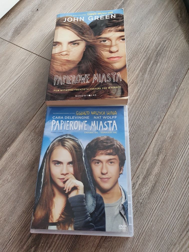 Papierowe miasta książka plus film dvd