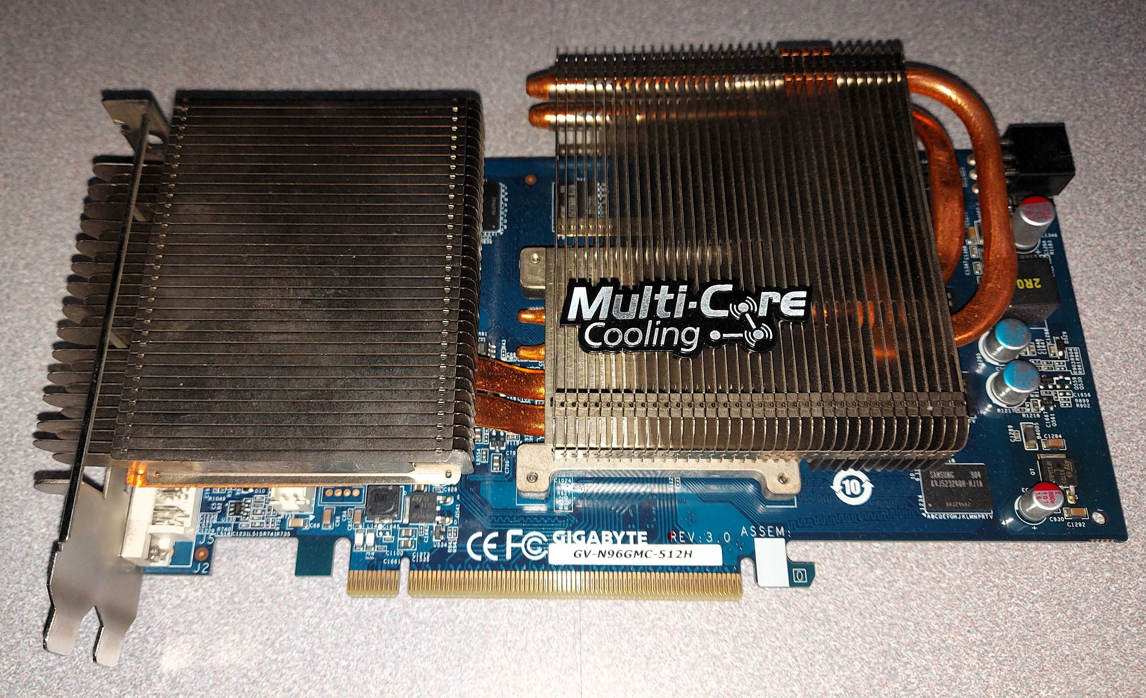 Karta graficzna GIGABYTE GV-N96GMC-512H NVIDIA GeForce 9600 GT