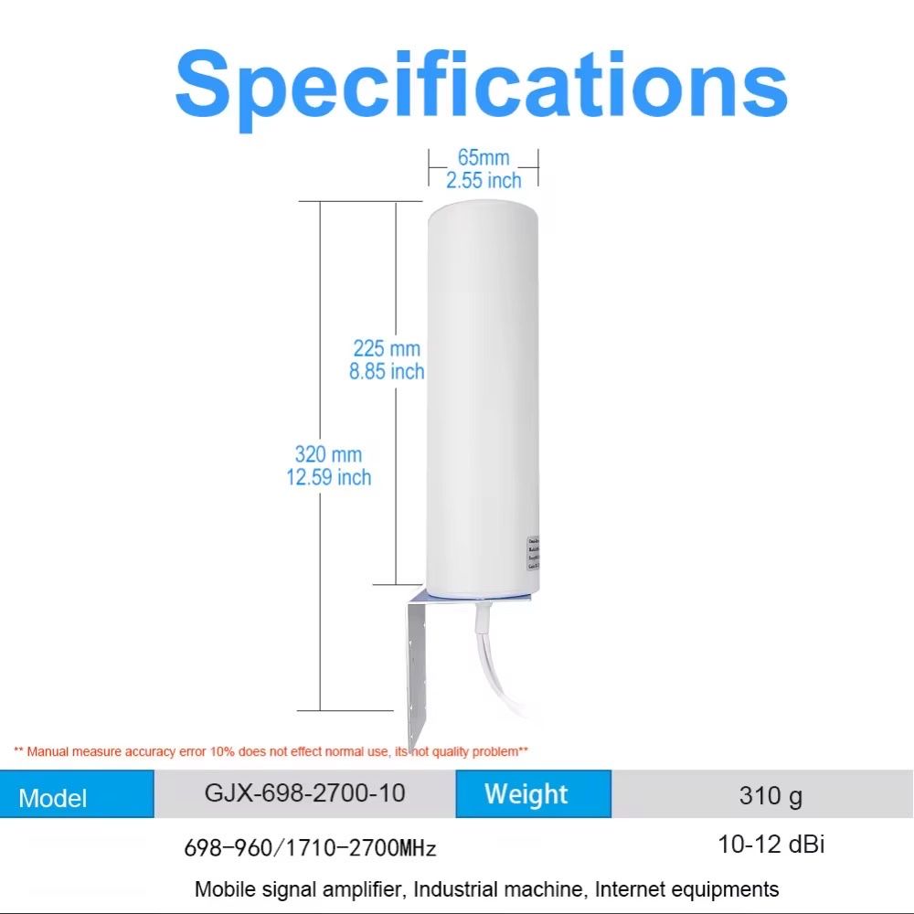 МІМО антена 900/1800/2100 GSM 3G/4G MIMO для Роутера LTE SMA TS9