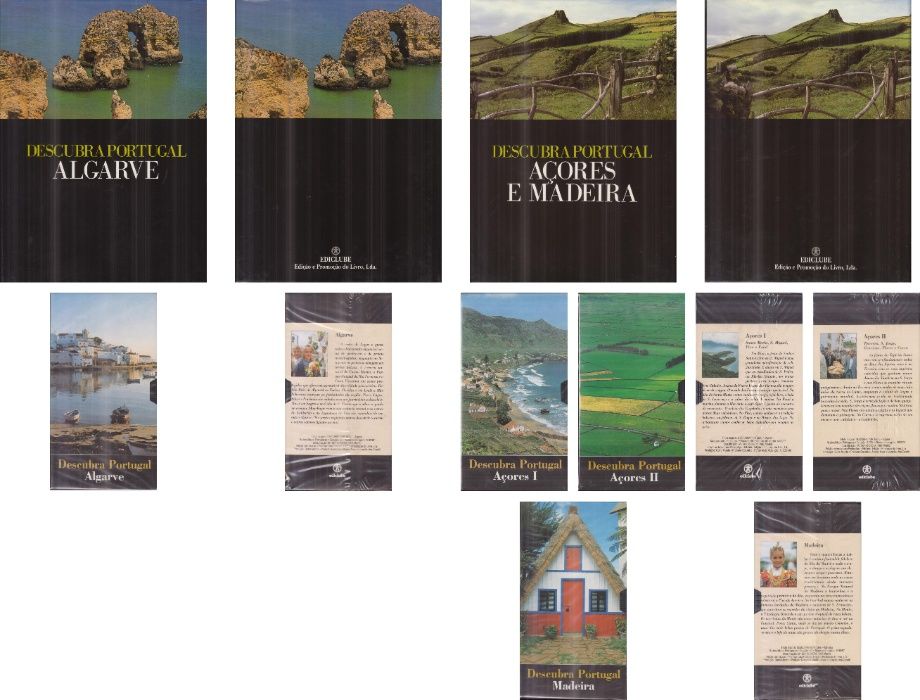 Descubra Portugal – 10 Volumes + 18 VHS
