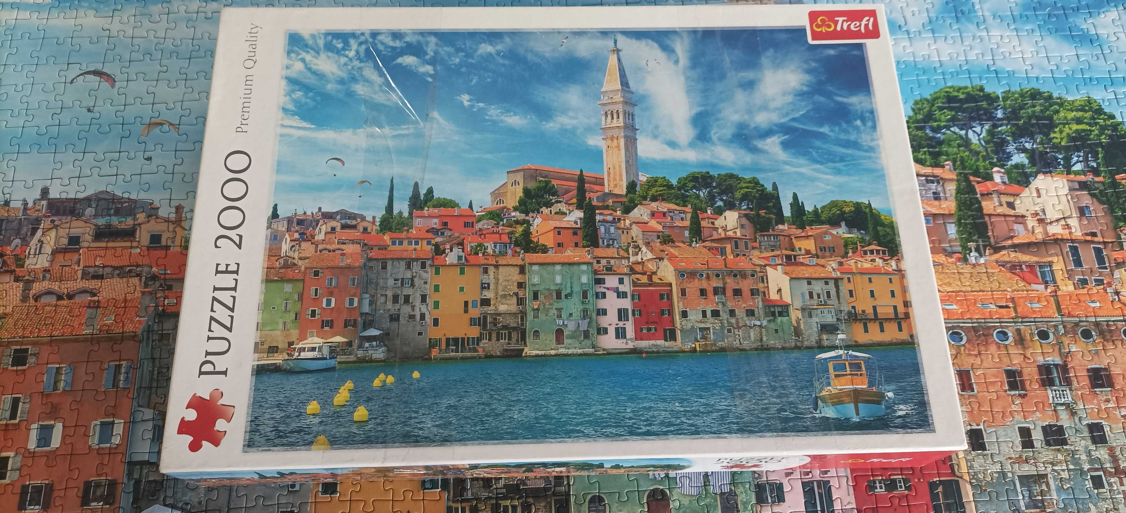 Puzzle Trefl 2000 elementów Premium Quality Chorwacja Rovinj