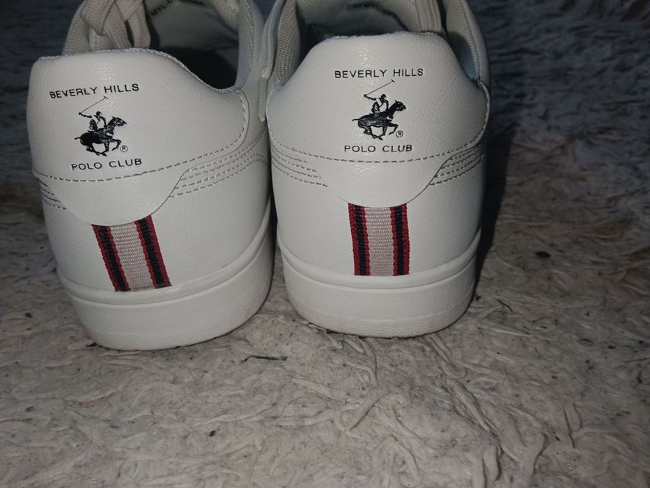 Чоловічі білі кросівки Beverly Hills Polo Club 41 розмір