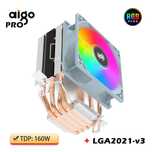 Chłodzenie CPU Aigo ICE400SE RGB AMD INTEL - Nowe !