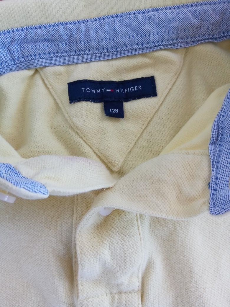 Koszulka bluzka spodnie Tommy Hilfiger rozm 128/134
