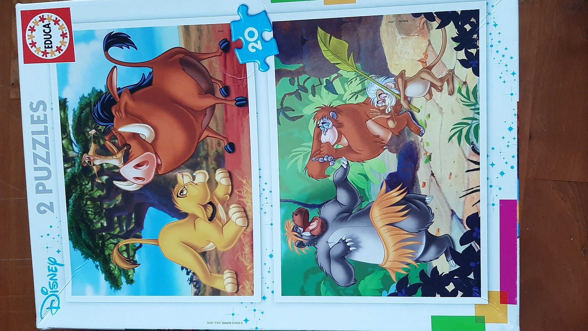 2 Puzzles Disney
