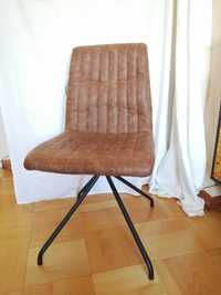 Krzesło, materiał skóropodobny