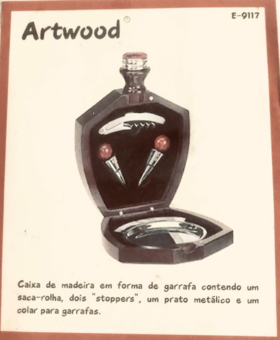 Caixa de Acessórios para Vinho